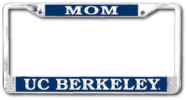 License Plate Frame Mom / UC Berkeley Logo; $24.99
