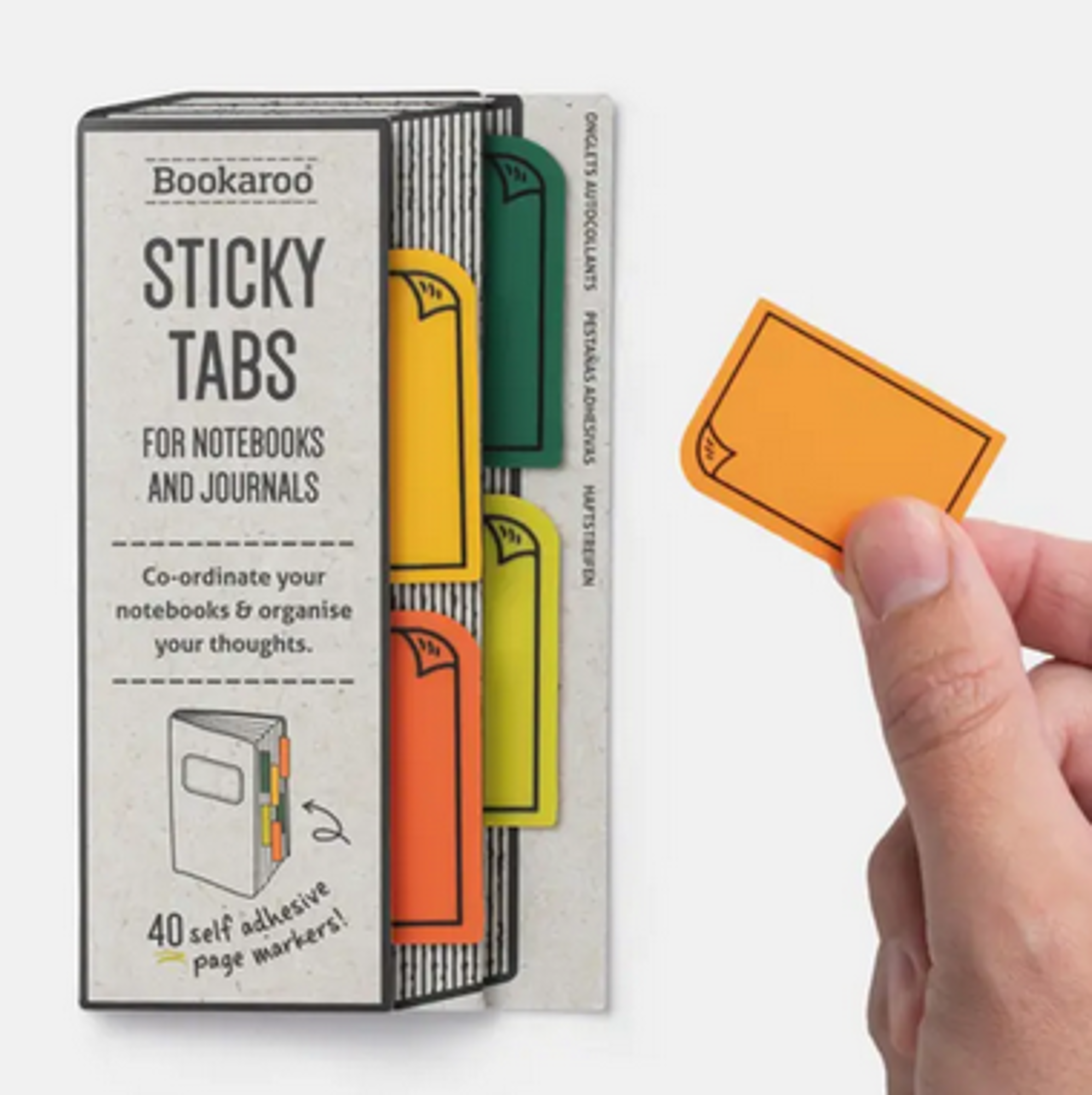 image of: BOOKAROO STICKY TABS