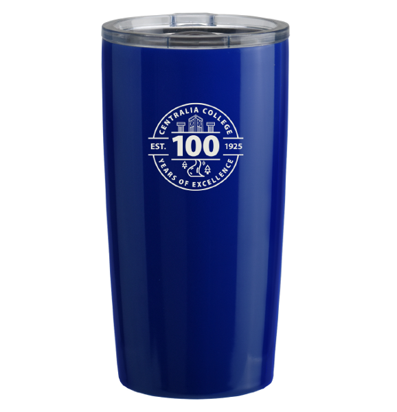 LXG 20oz Blue Tumbler 100 Years; $19.99