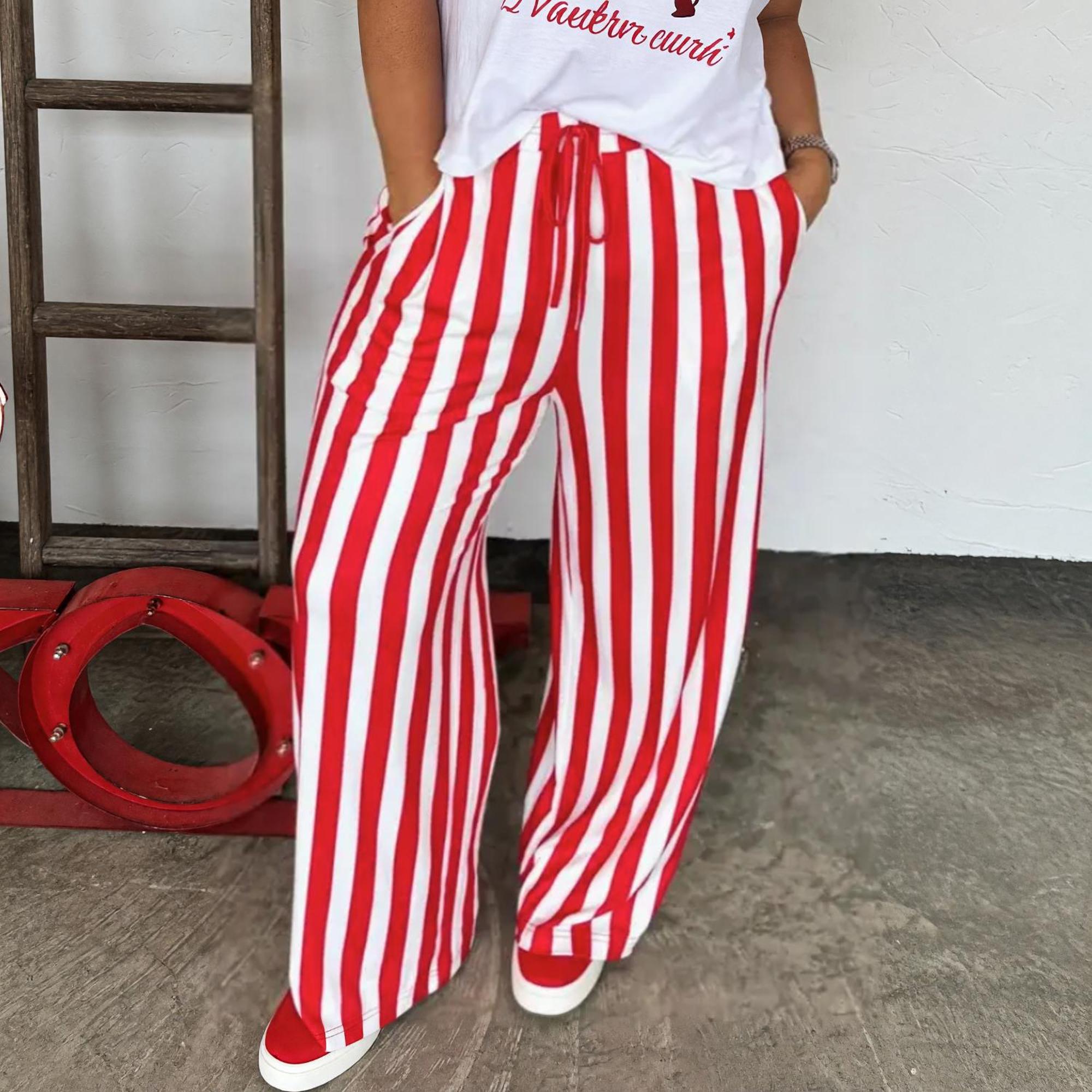 Product image 2 of 2 for CHIC VERTICAL STRIPE PANTS