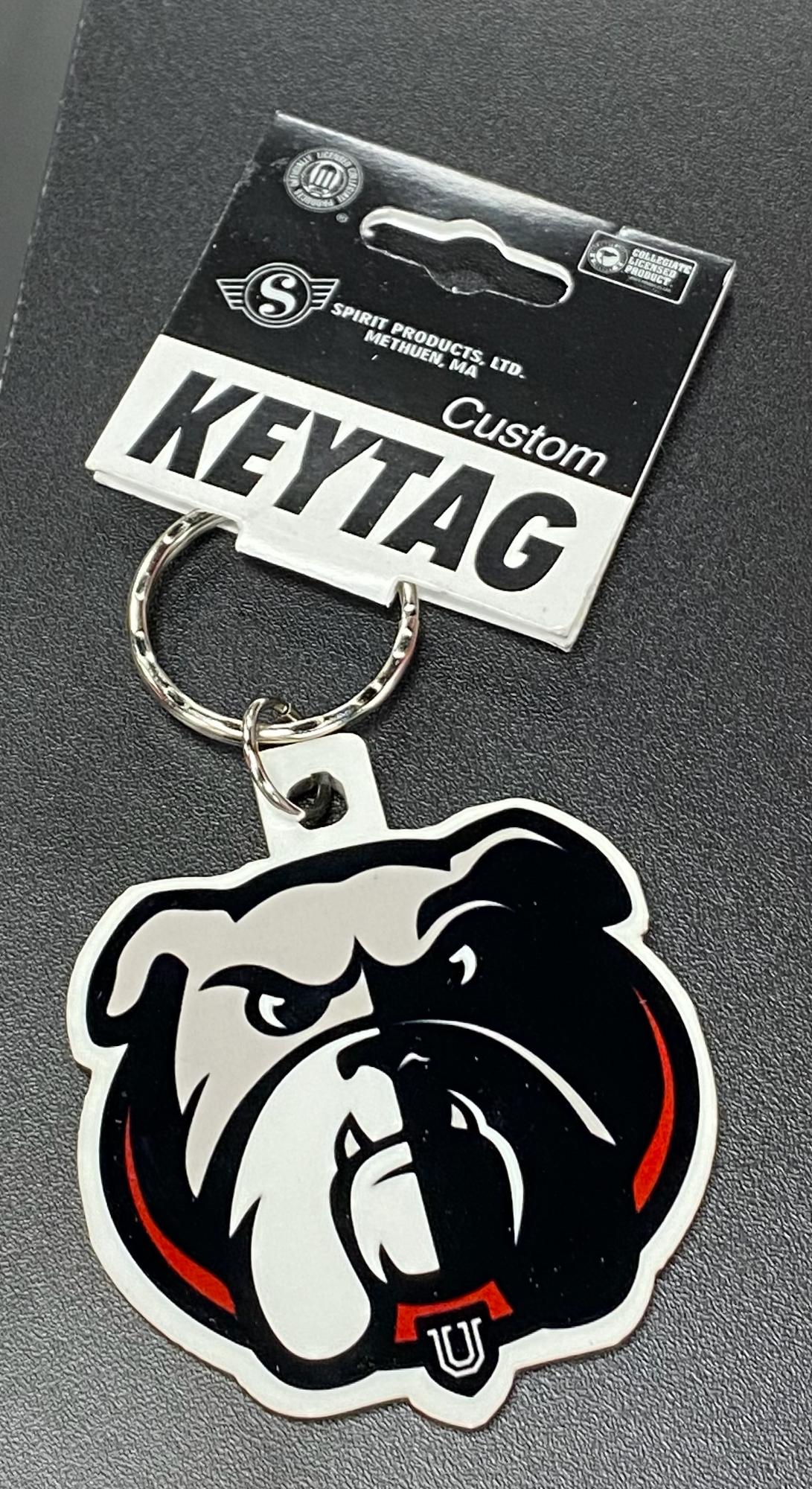 image of: Bulldogs Quincy Key Tag