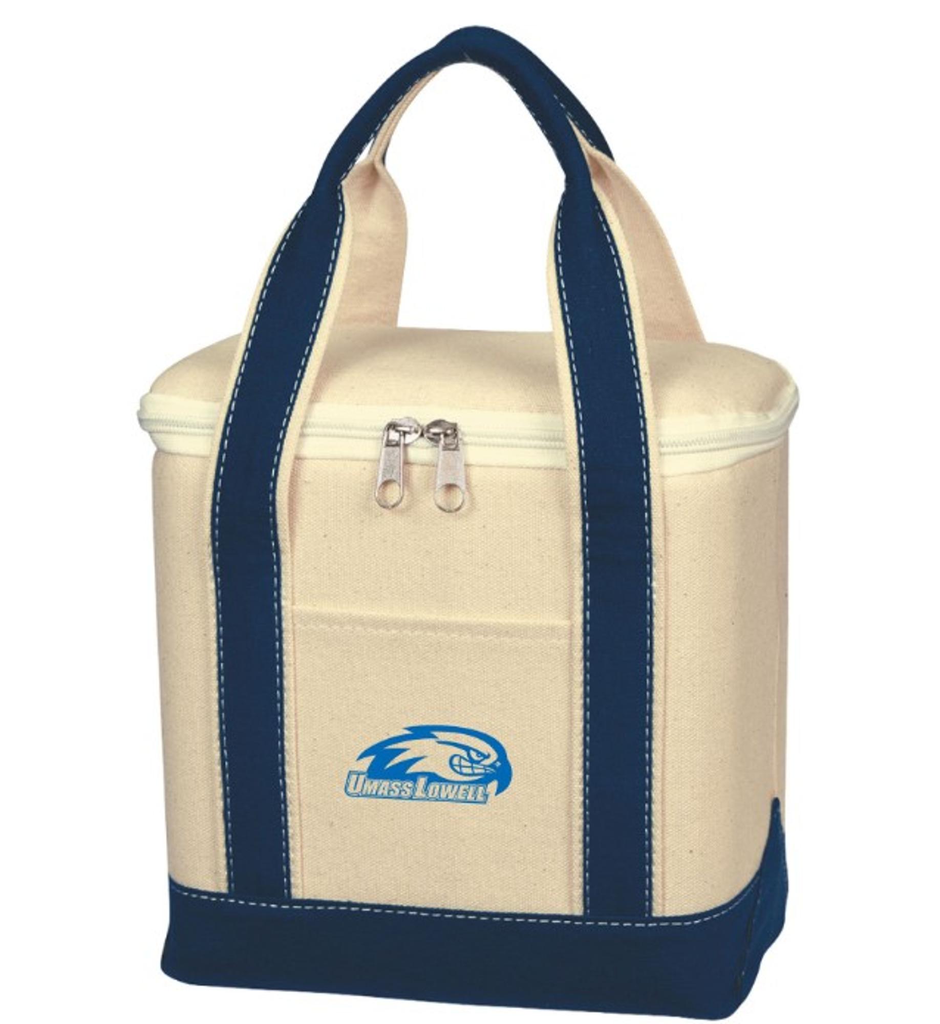 image of: Small Cotton Canvas Lunch Tote