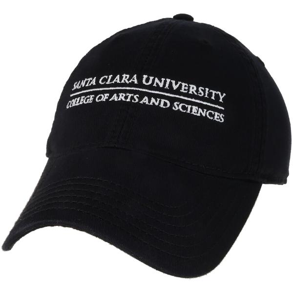 Santa Clara University College of Arts & Sciences Relaxed Adjustable Hat, Black; $29.98