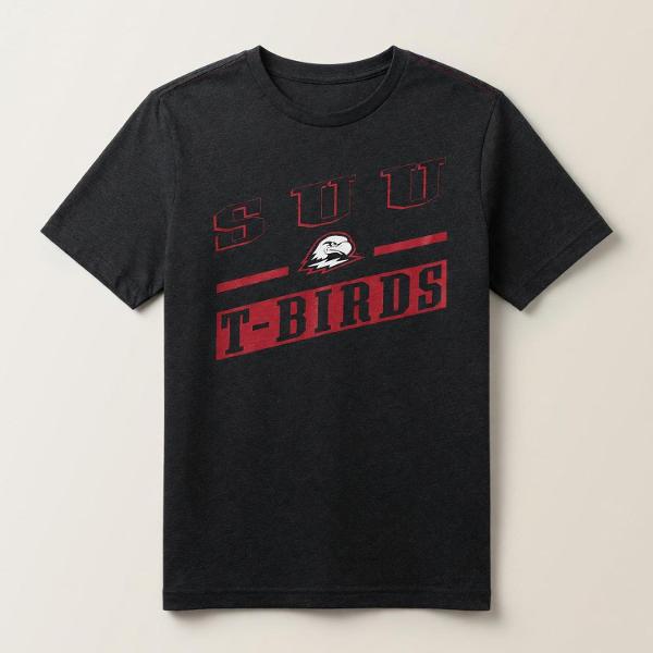 Colosseum SUU T-Birds Black Tee; $28.00
