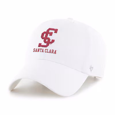 image of: Santa Clara Broncos 47 Brand Clean Up Hat, White