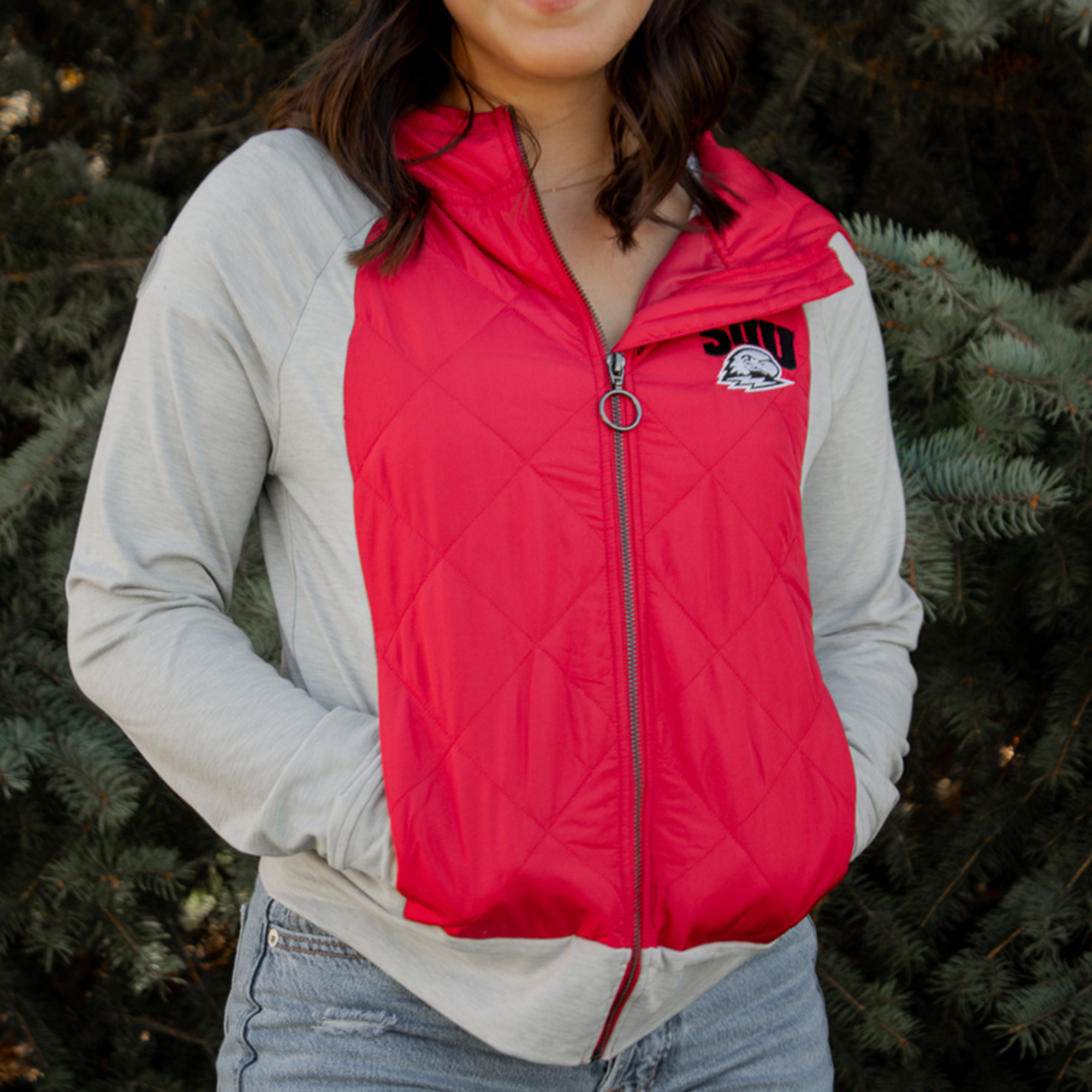 image of: Colosseum Women's Full Zip Quilted SUU Jacket