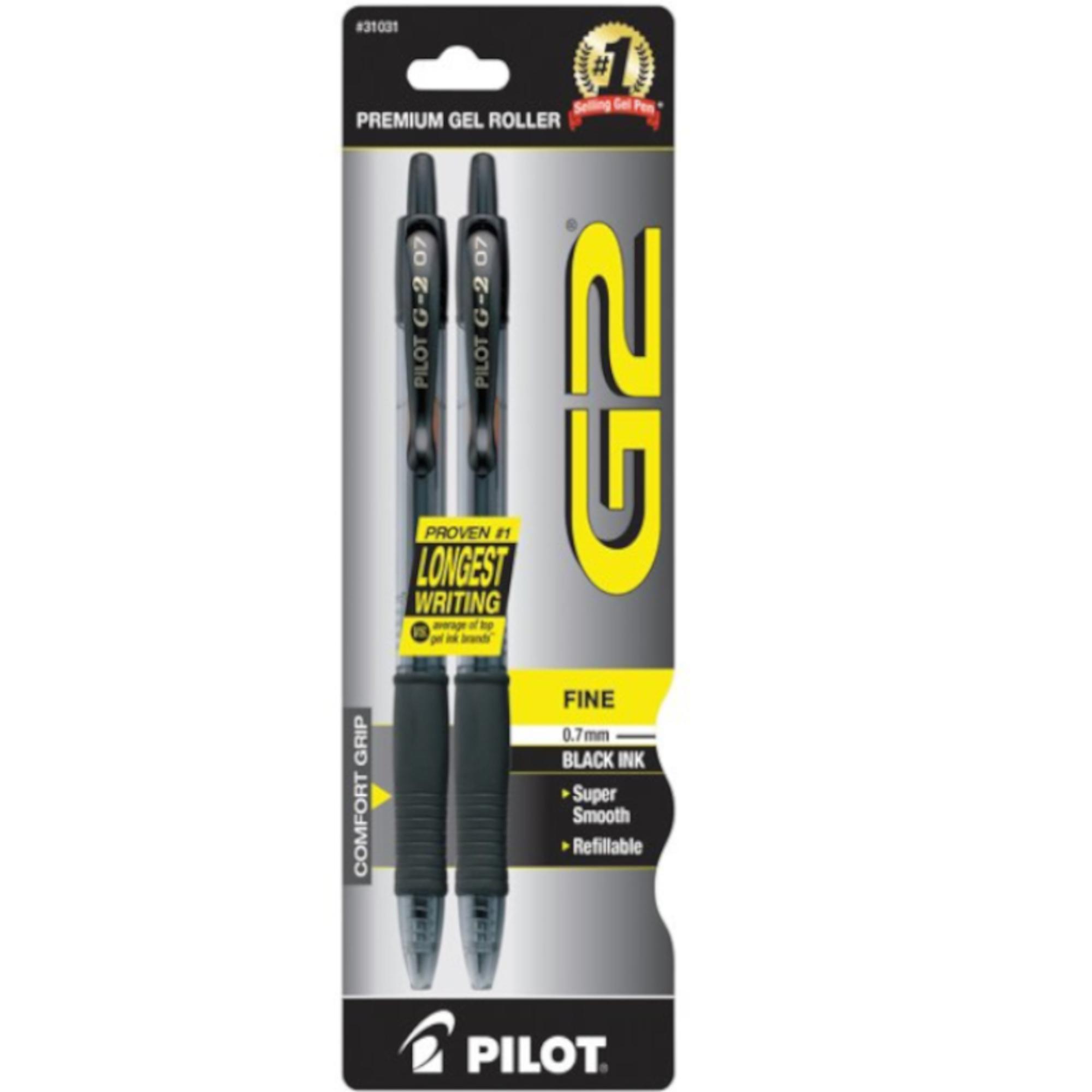 Product image 1 of 1 for Pen-G2-Fine-Black-2 Pack Pilot