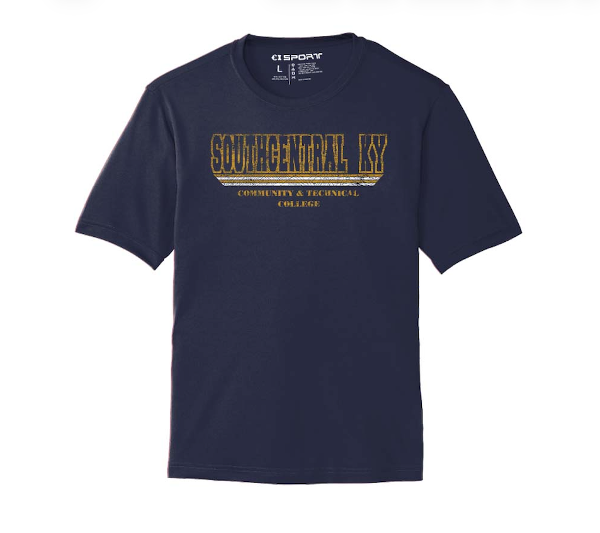 KSCKY SS PERF TEE WEAVING NAVY HTH; $24.99