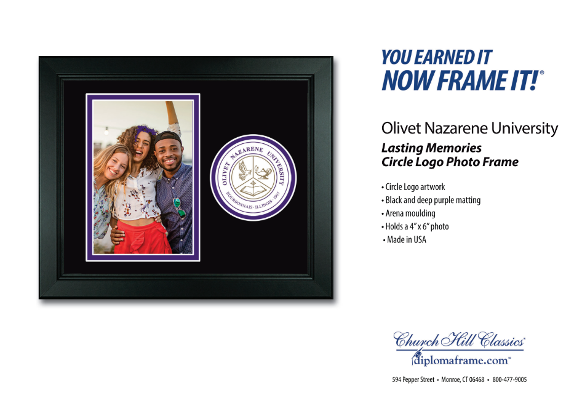 image of: Lasting Memories Frame - University Seal