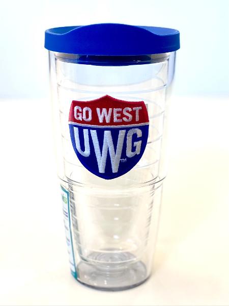 TERVIS UWG SHIELD WITH BLUE LID; $19.99