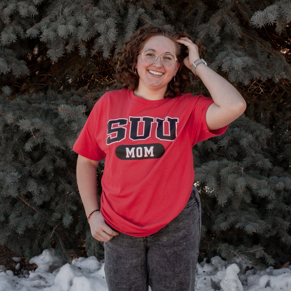 Champion SUU Mom Tee; $19.99