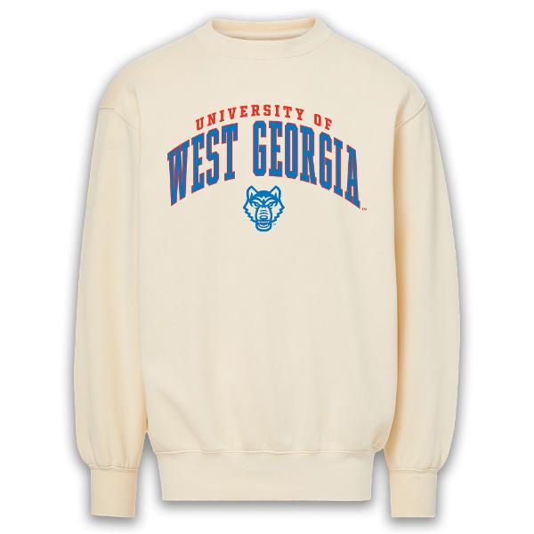 UNIVERSITY OF WEST GEORGIA VANILLA COASTAL CREW; $39.99