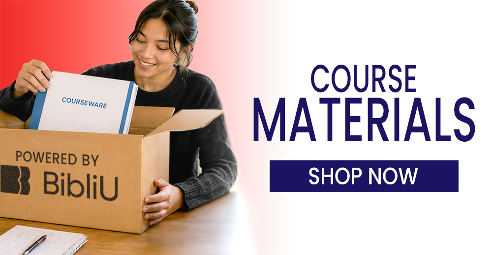 Shop now to select delivery of Course Materials