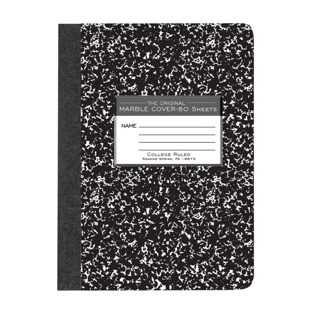 image of: College Ruled Composition Book