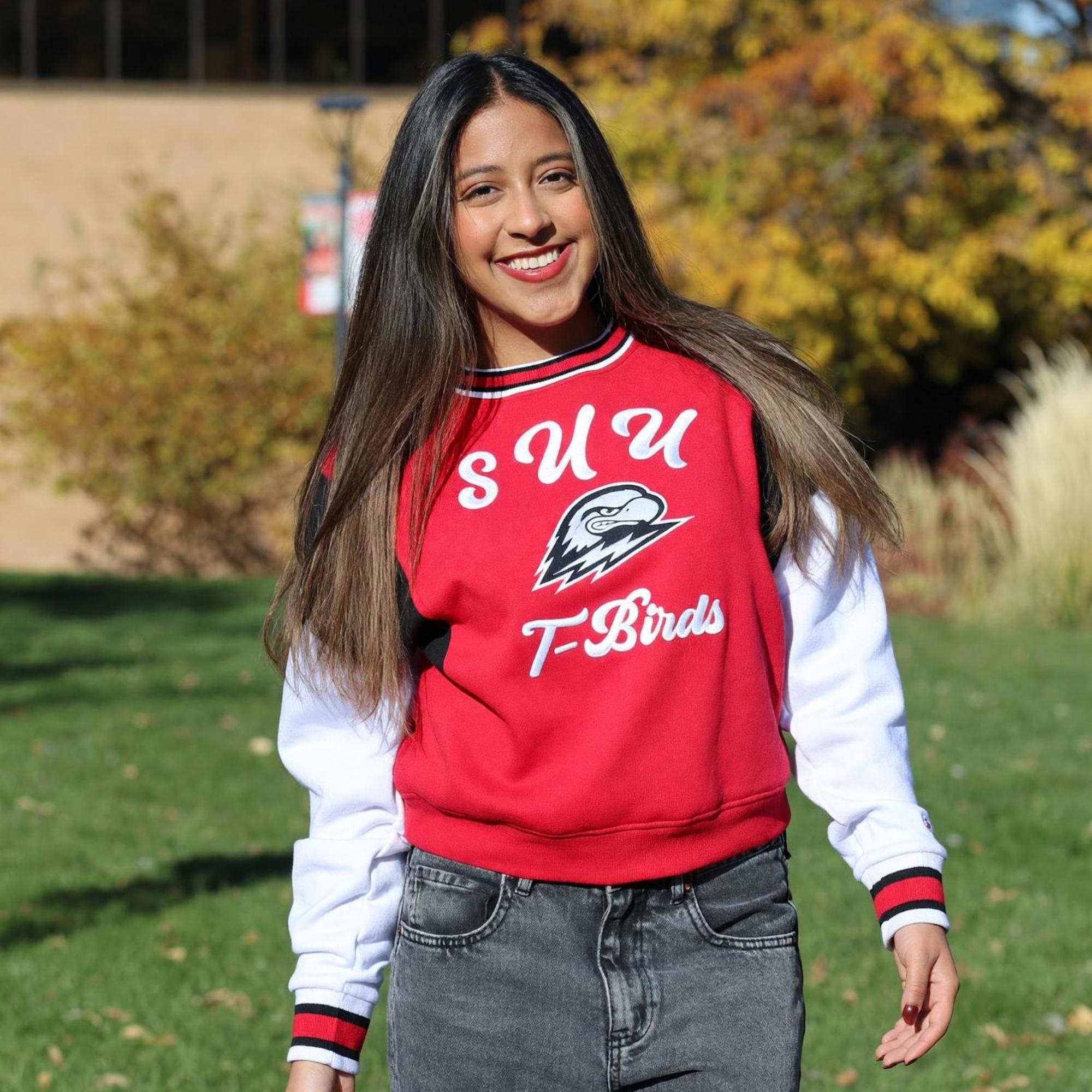 Product image 3 of 3 for Colosseum Women's Moonbeams Crew – Red/Black (SUU/Thor)