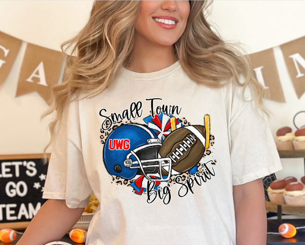 SMALL TOWN BIG SPIRIT TEE DAYDREAMER DESIGNS; $24.99