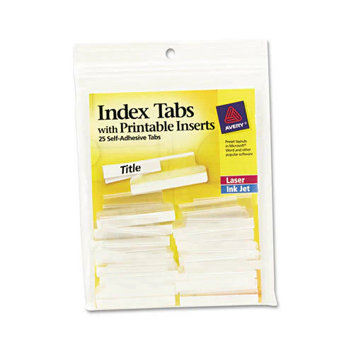 image of: AVERY INDEX TABS 1-1/2IN