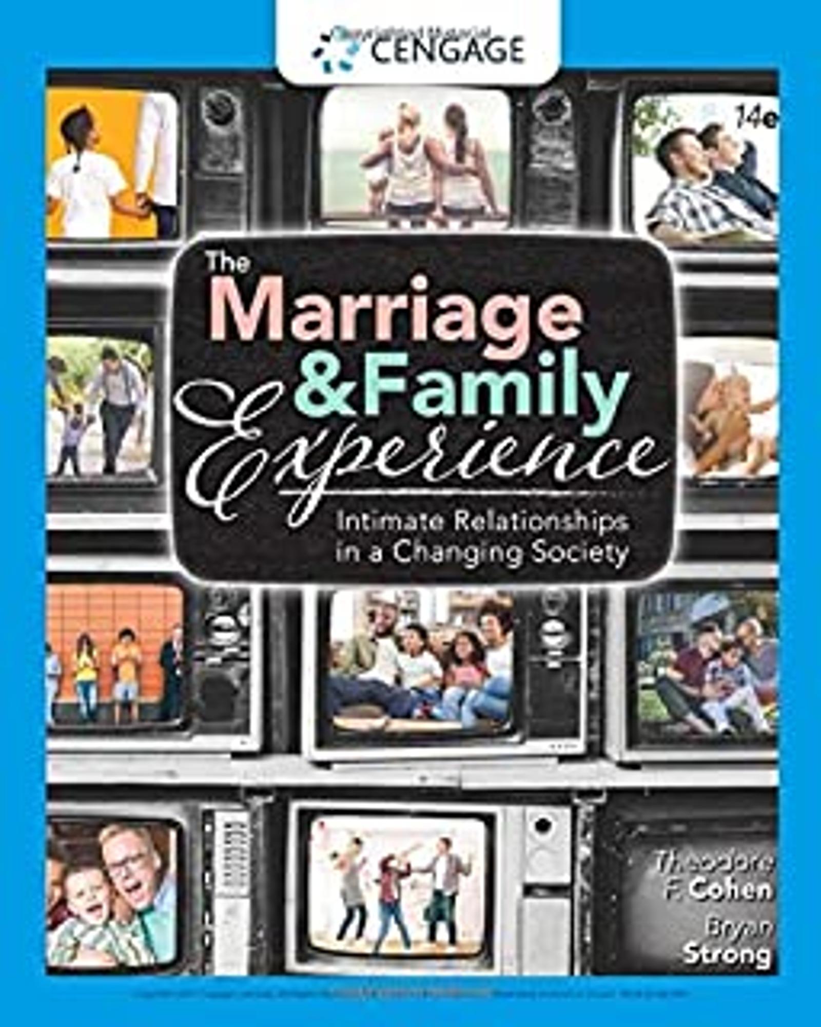 Cover image for The Marriage and Family Experience : Intimate Relationships in a Changing Society