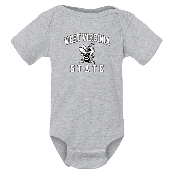 Gray Infant Bodysuit - Freedom Wear; $19.99
