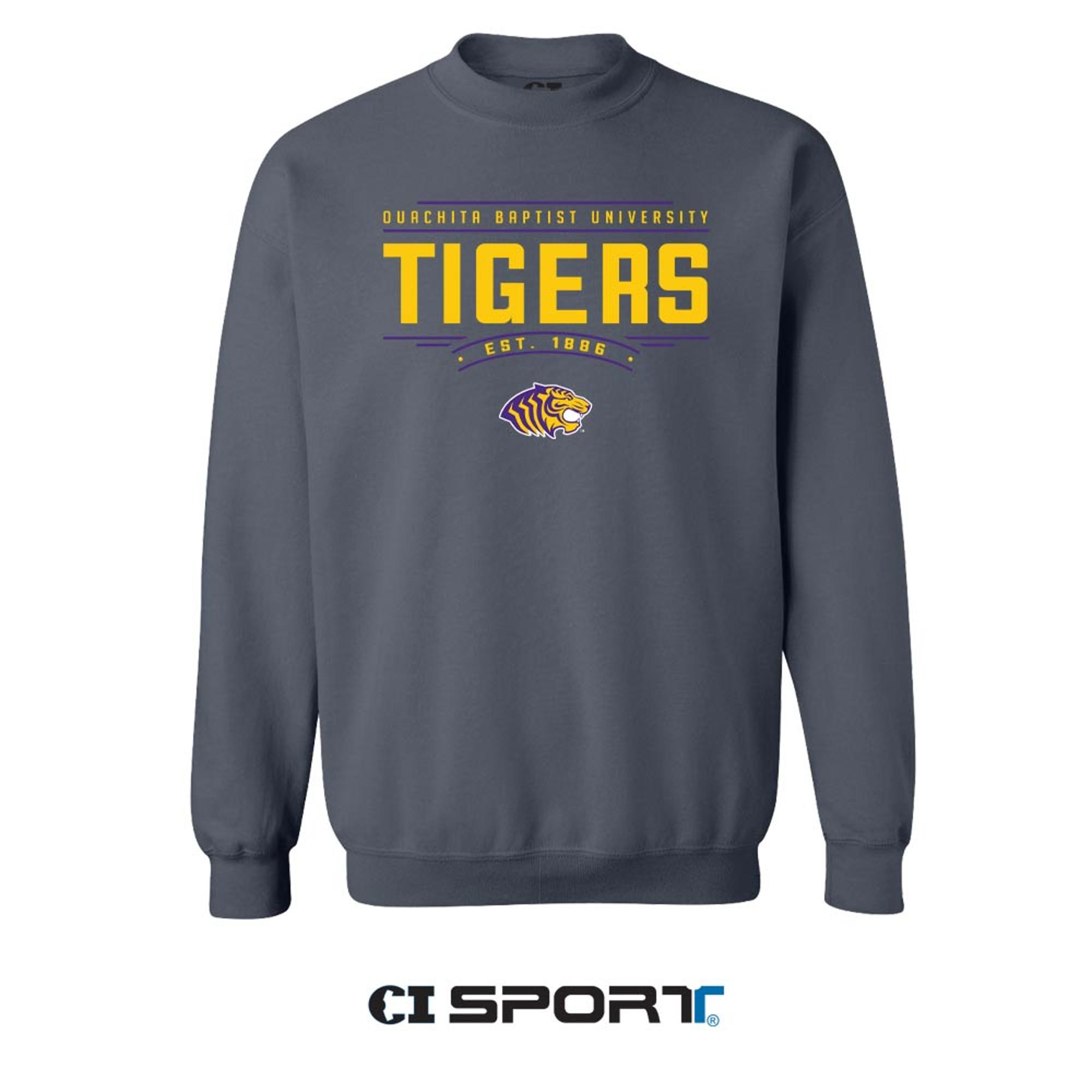 image of: Ouachita Tigers Albus Crewneck Sweatshirt