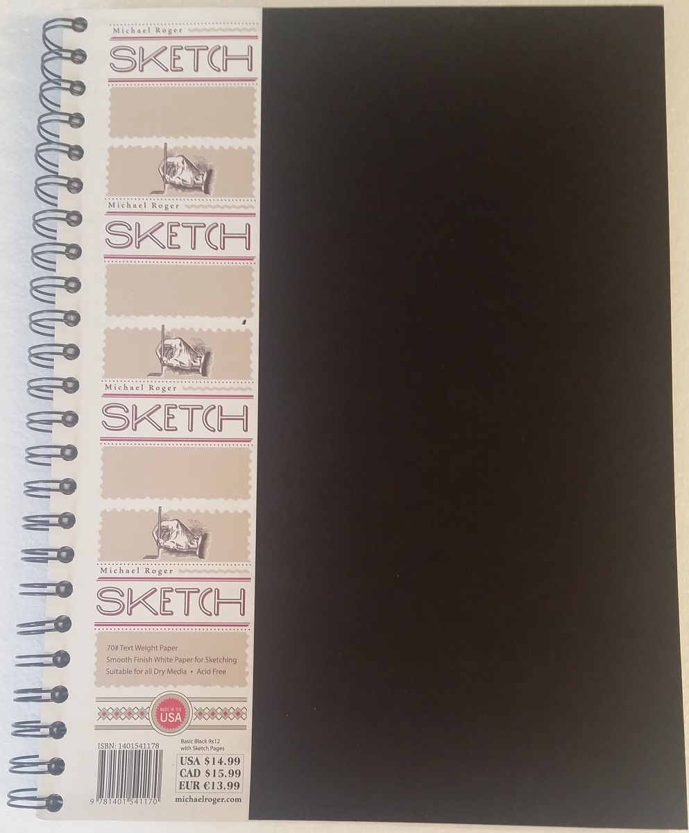 image of: Michael Roger Sketchbook 9x12