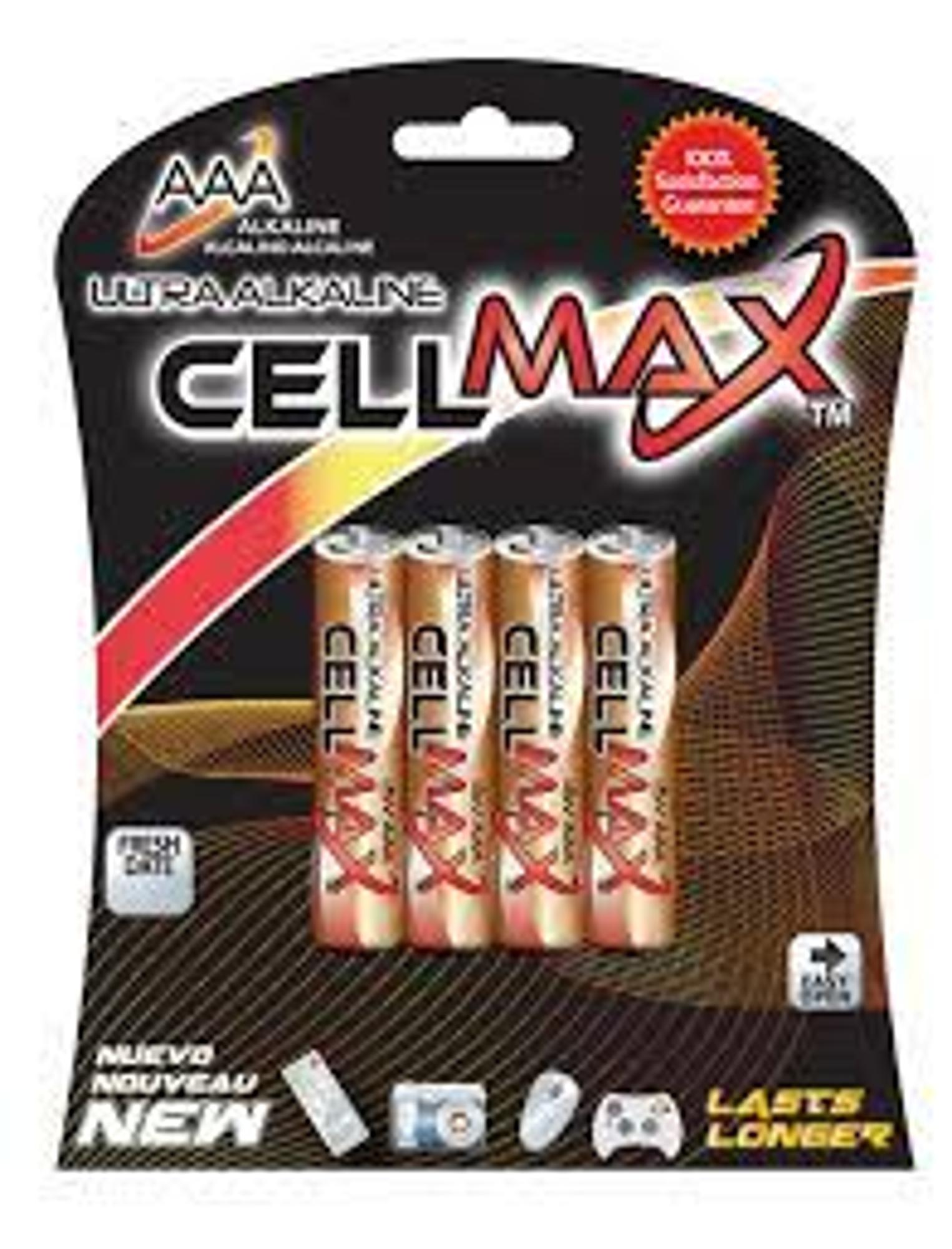 image of: -Cellmax Battery ULTRA ALKALINE 4pk