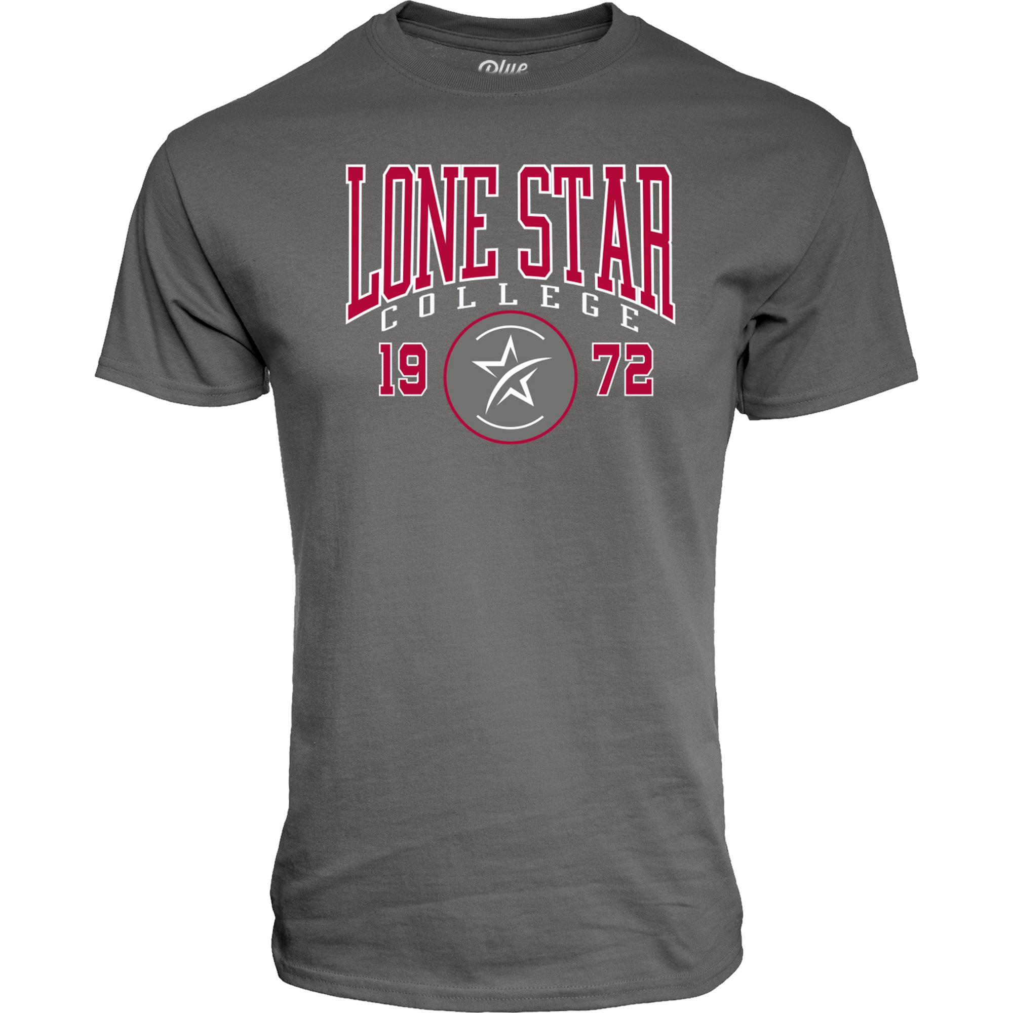 image of: Lone Star College Long Journey Short Sleeve Tee, Carbon