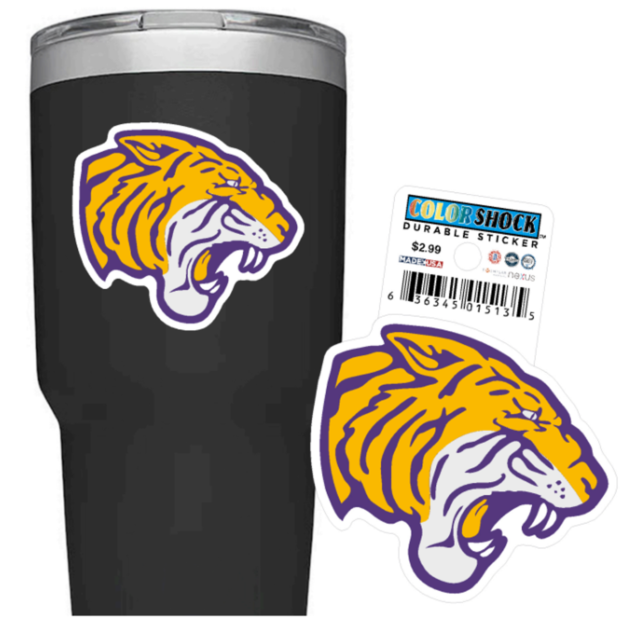 Product image 3 of 3 for Durable Textured Sticker