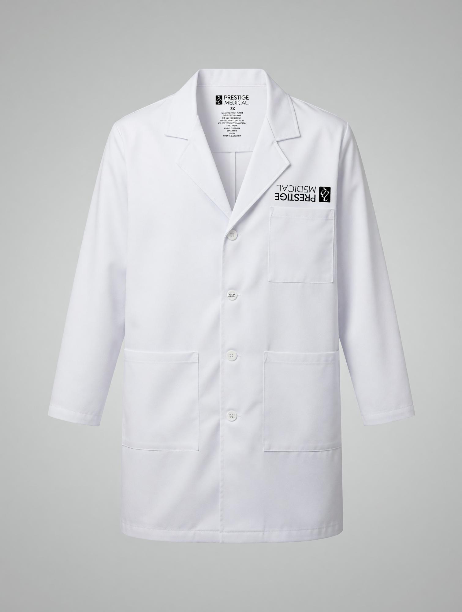 Product image 1 of 1 for LAB COAT MEN'S WHITE 3X