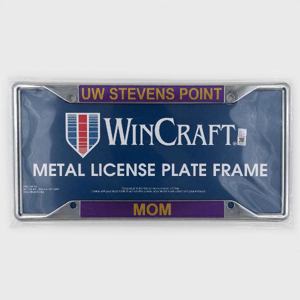 UW - Stevens Point Mom License Plate Frame; $24.98