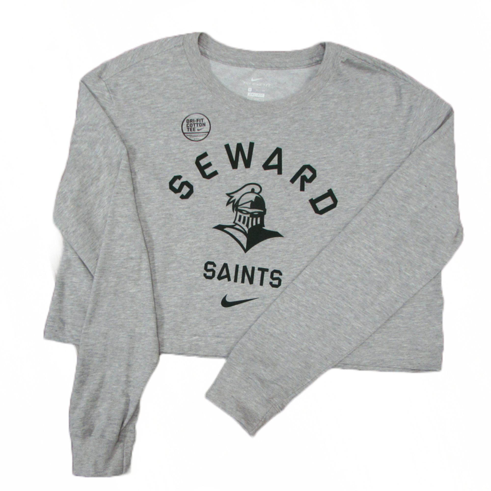 image of: NIKE LADIES SIDELINE SEWARD LS CROP