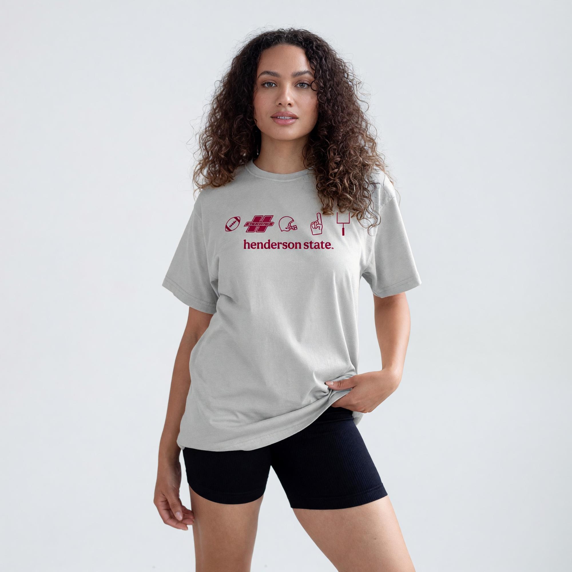 Product image 1 of 2 for * FINAL SALE * Henderson State Football OBX Short Sleeve