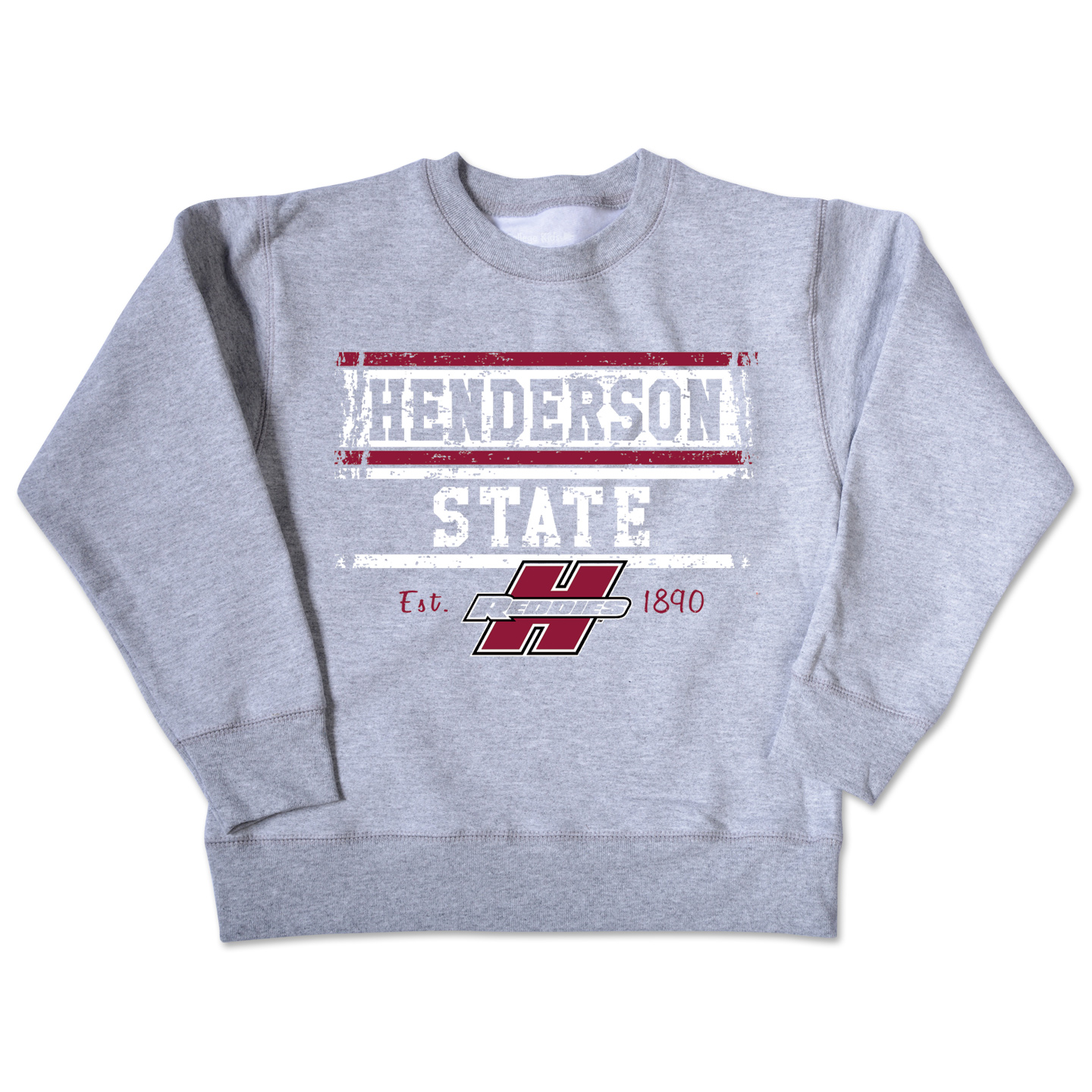 image of: Henderson State Reddies Youth Crew Sweatshirt