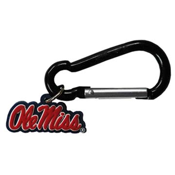 image of: Ole Miss Carabiner Keychain