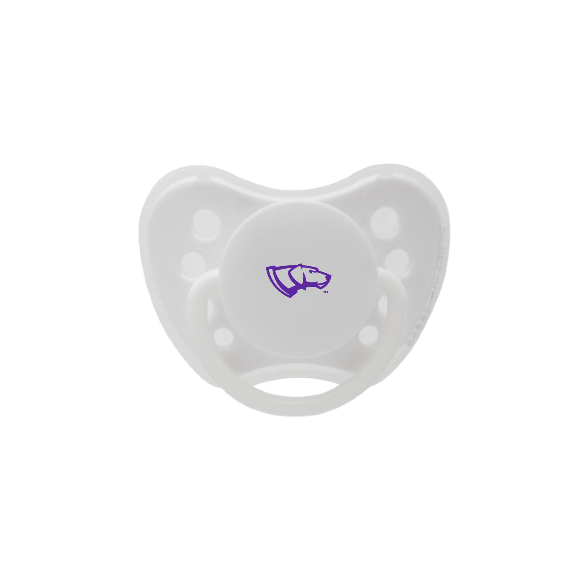 Product image 1 of 1 for UWSP Pointers Pacifier, White