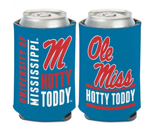 image of: Ole Miss Slogan Can Cooler Powder Blue