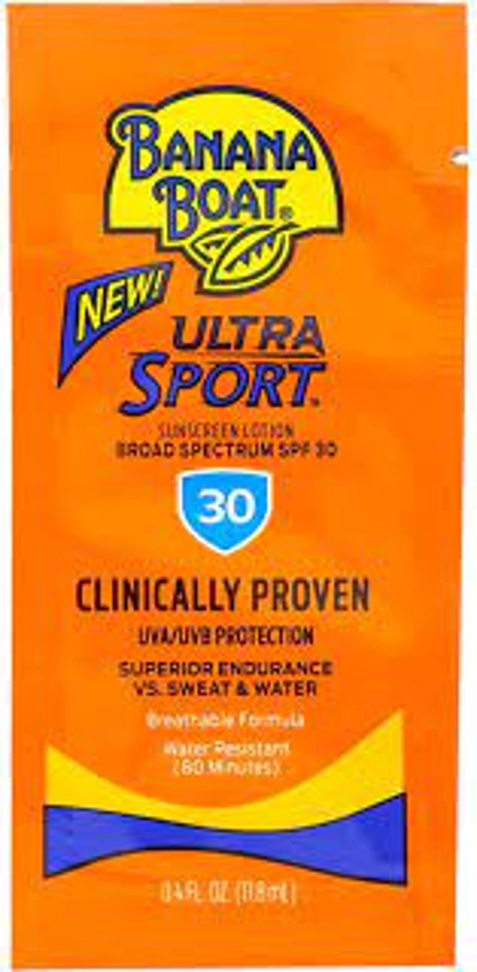 image of: Banana Boat Sunscreen .4 oz