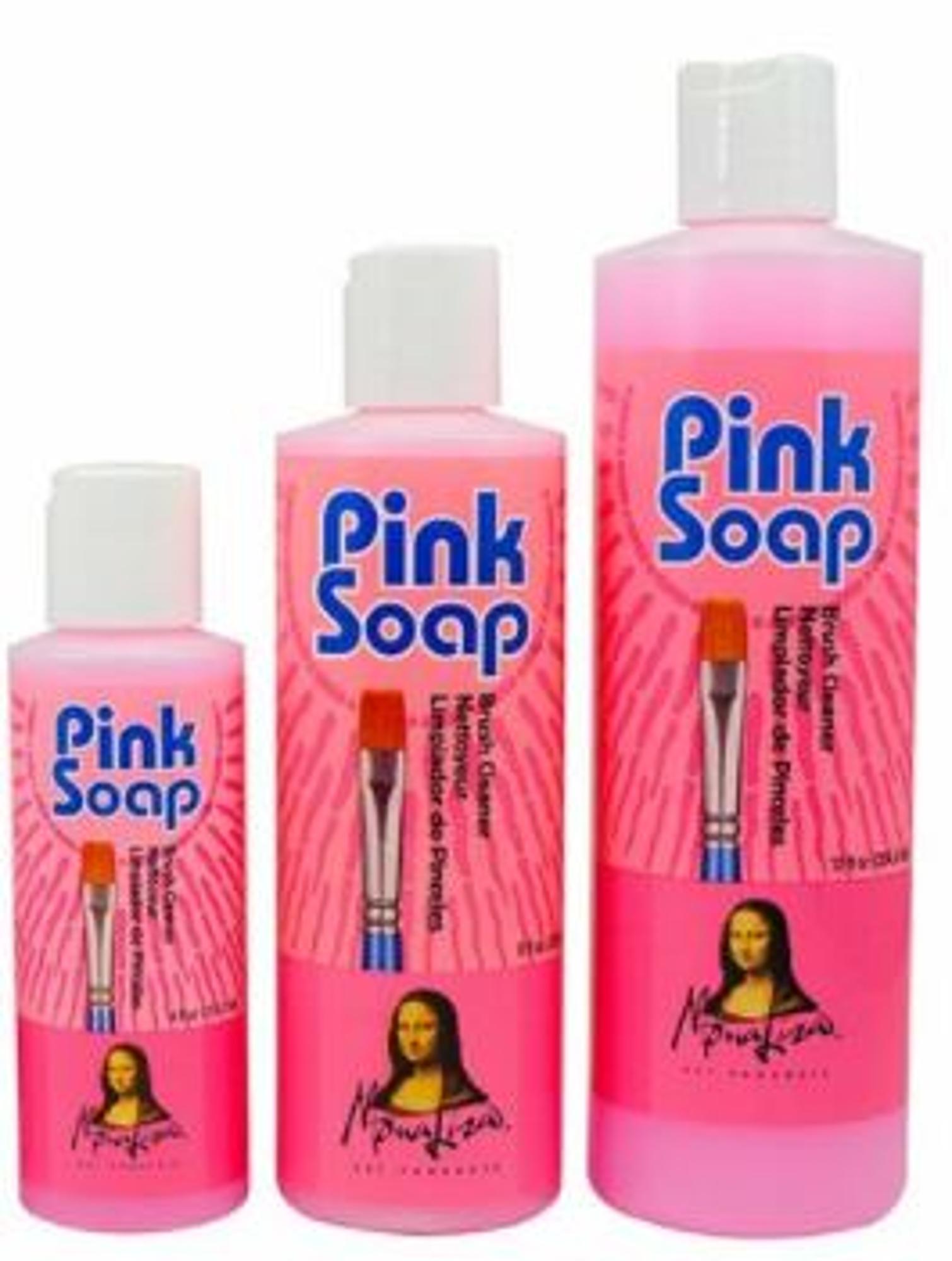 Mona Lisa Pink Soap Brush Cleaner Rebel Bookstore