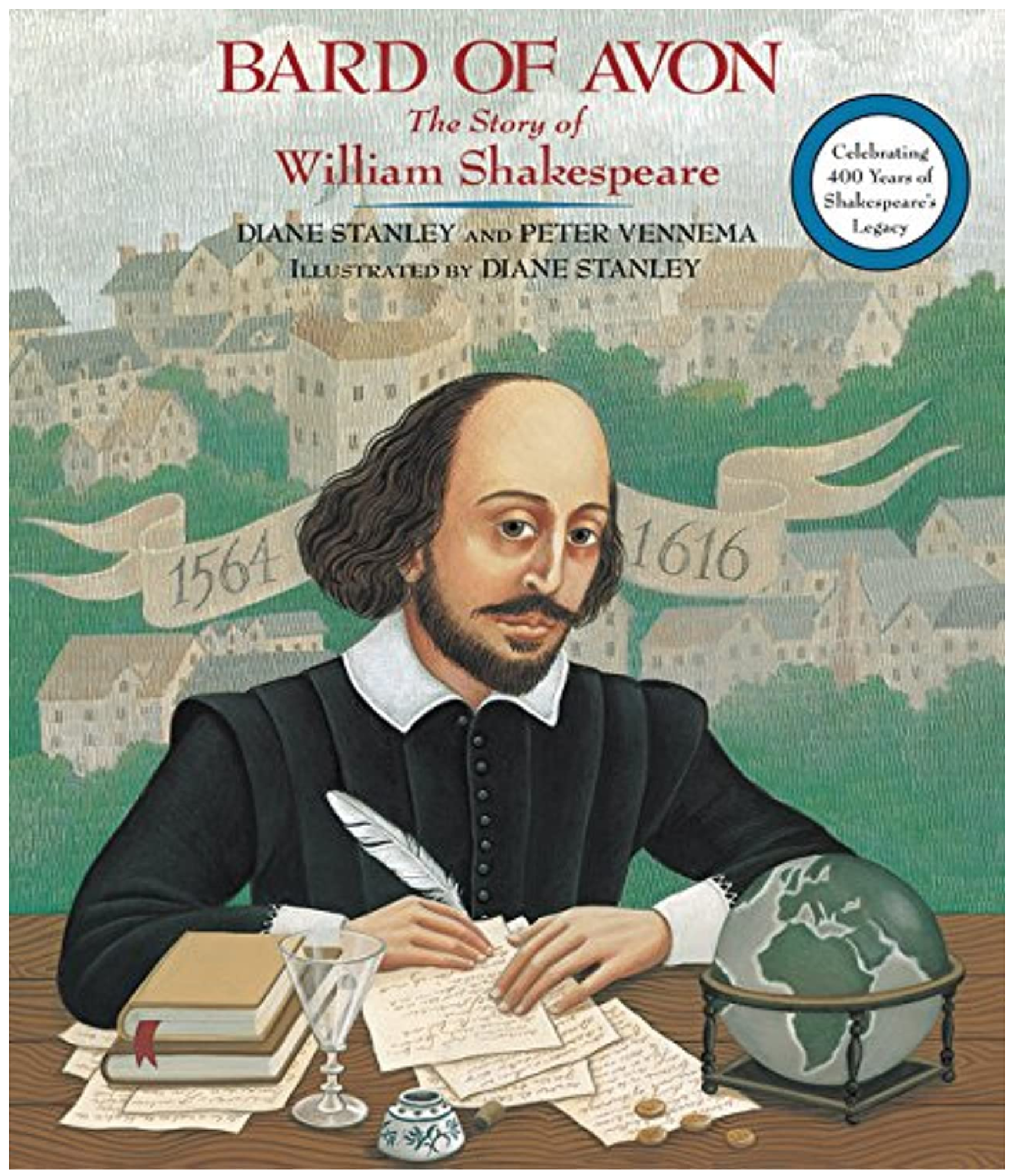 Cover image for BARD OF AVON: THE STORY OF WILLIAM SHAKESPEARE