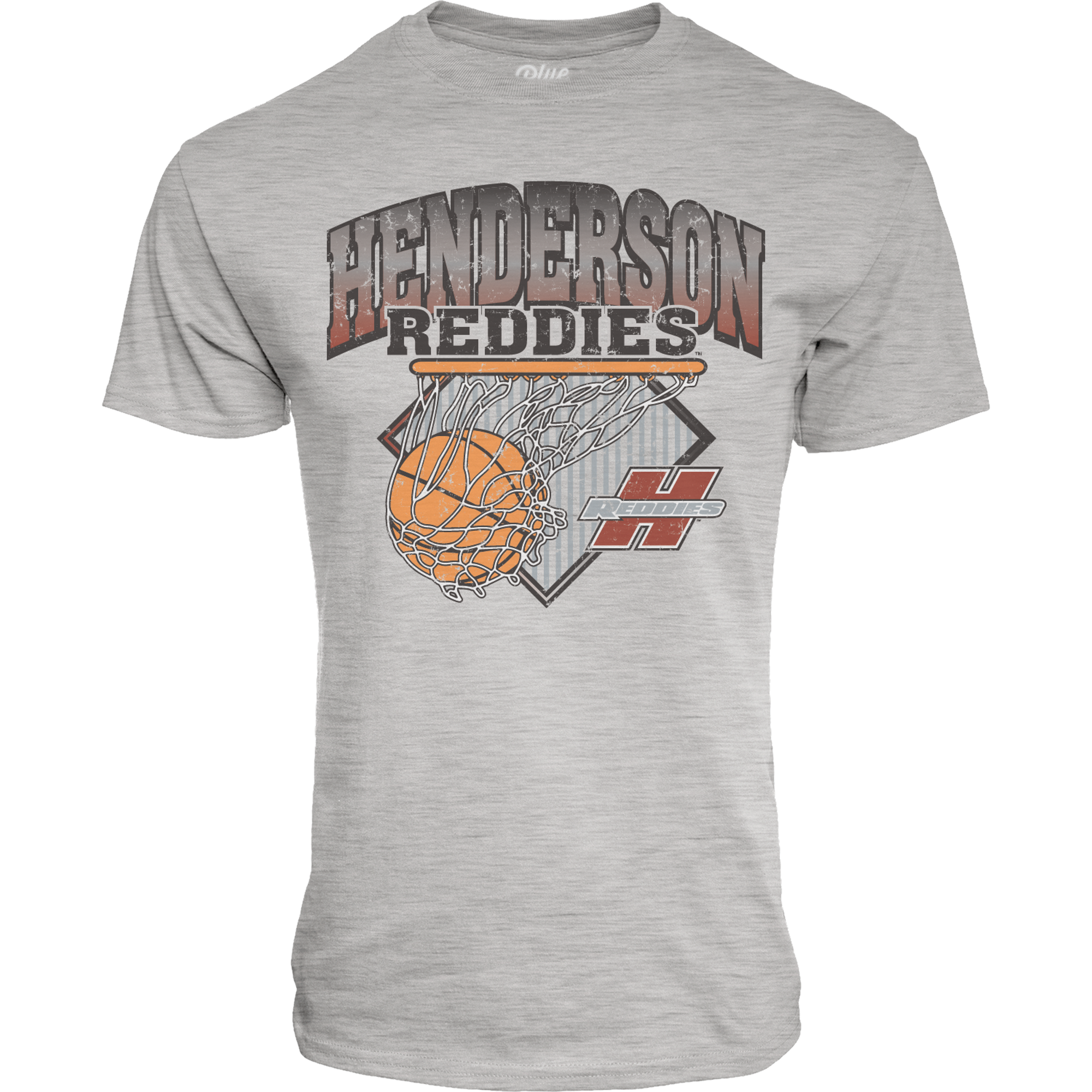 Product image 1 of 2 for Henderson Reddies Basketball Whoa Dude Tamarac Ringspun Tee