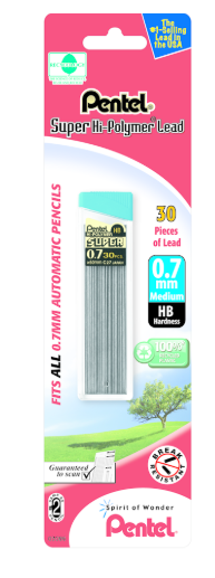 Product image 1 of 1 for Pentel .7 Lead Refill