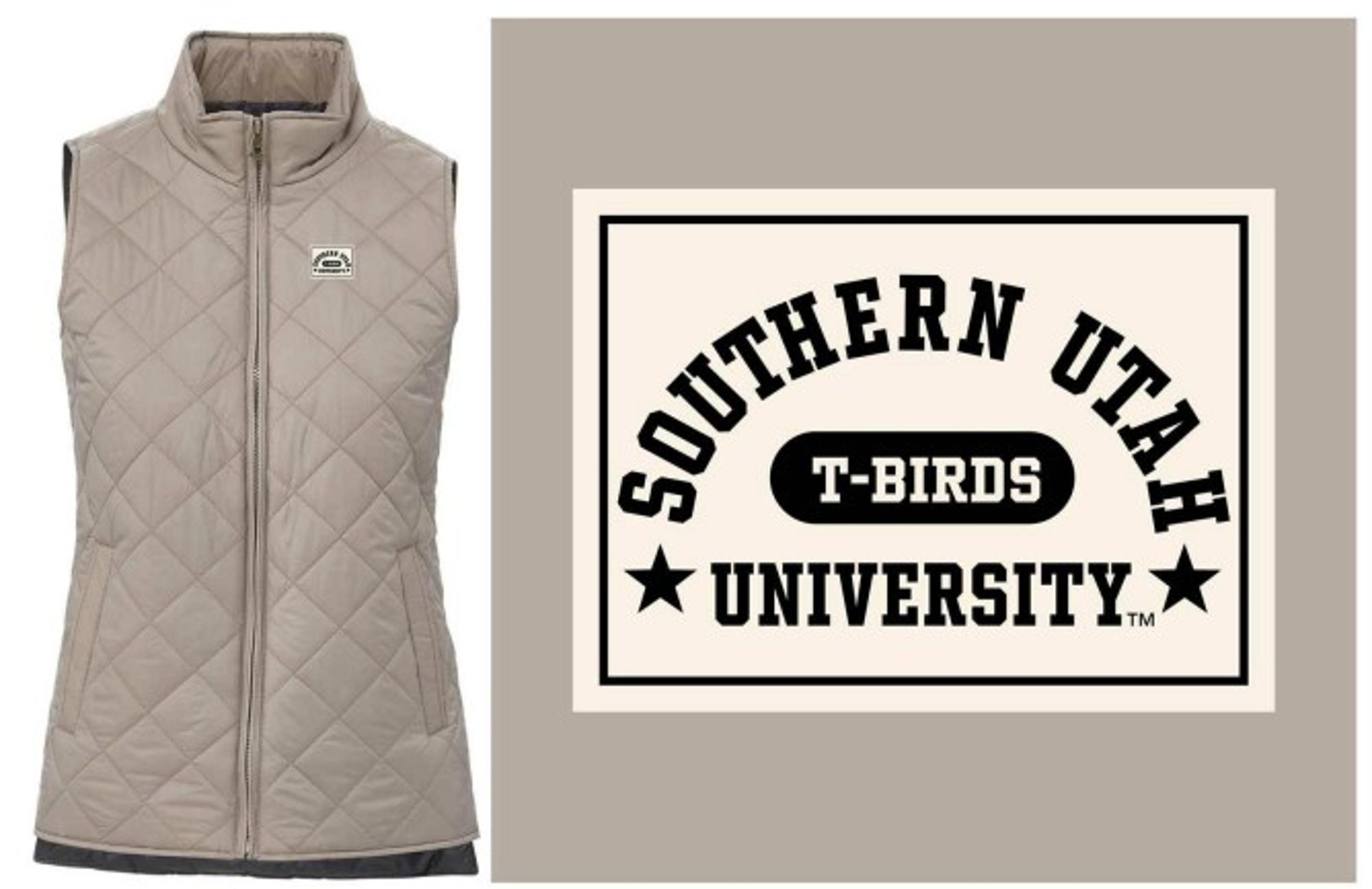Product image 1 of 1 for MV SPORT WOMENS VEST DRIFTWOOD SOU T-BIRDS PATCH