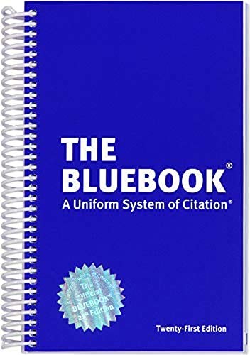 Cover image for BLUEBOOK:UNIFORM SYSTEM OF CITATION