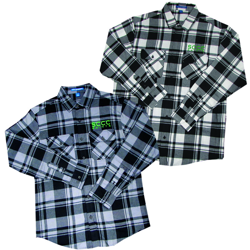 image of: CI SPORT SCCC COMPOSE PLAID FLANNEL SHIRT