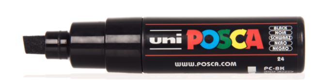 image of: Posca Paint Markers PC-8K Broad Chisel