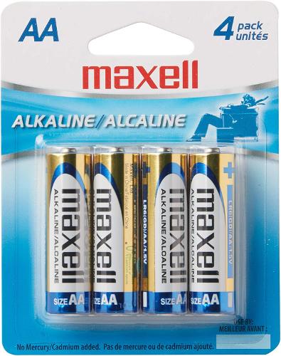 Maxell Batteries; $3.99