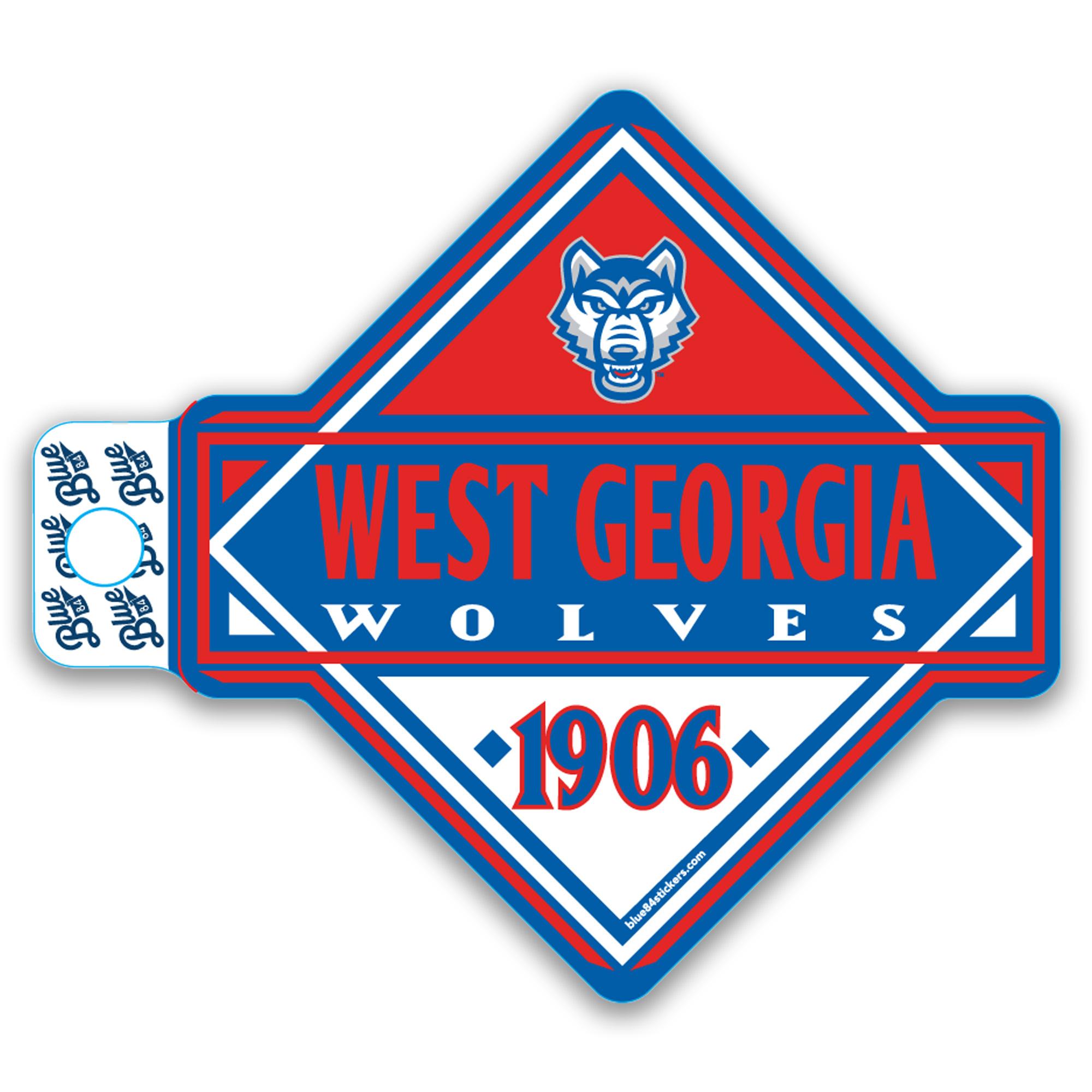 image of: WEST GA SAM HILL STICKER