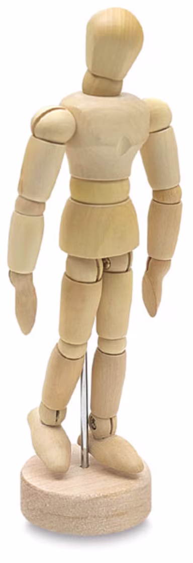 Product image 1 of 1 for Mini Wood Manikin
