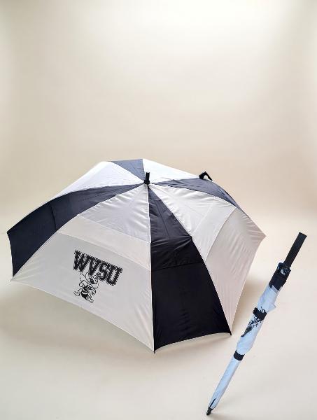 UMBRELLA - Black/White Storm Duds 34"; $29.99