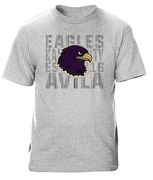 AU ss tee weasley eagle over words; $19.99